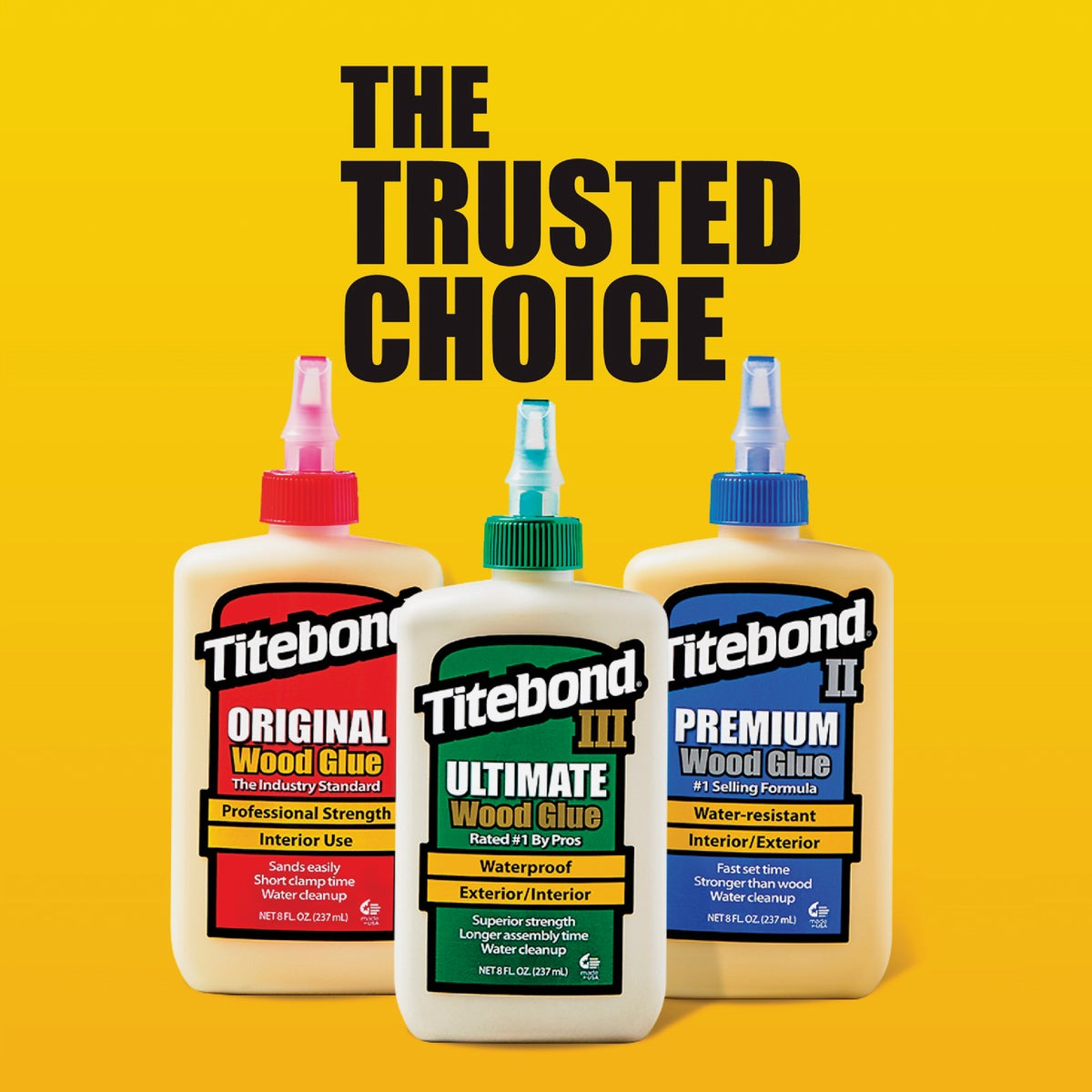 Titebond 1 Qt. Original Wood Glue Image 7