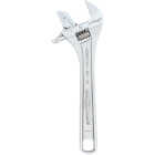 Channellock 8 In. Steel Adjustable Pipe Wrench with Extra Wide Reversible Jaw Image 1