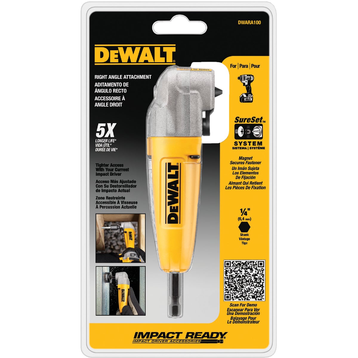 DEWALT Elite Series Right Angle Drill Attachment Image 3