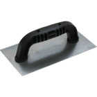 Marshalltown QLT 1/16 In. U-Notched & 3/32 In. Flat V-Notched Trowel with Black Handle Image 1