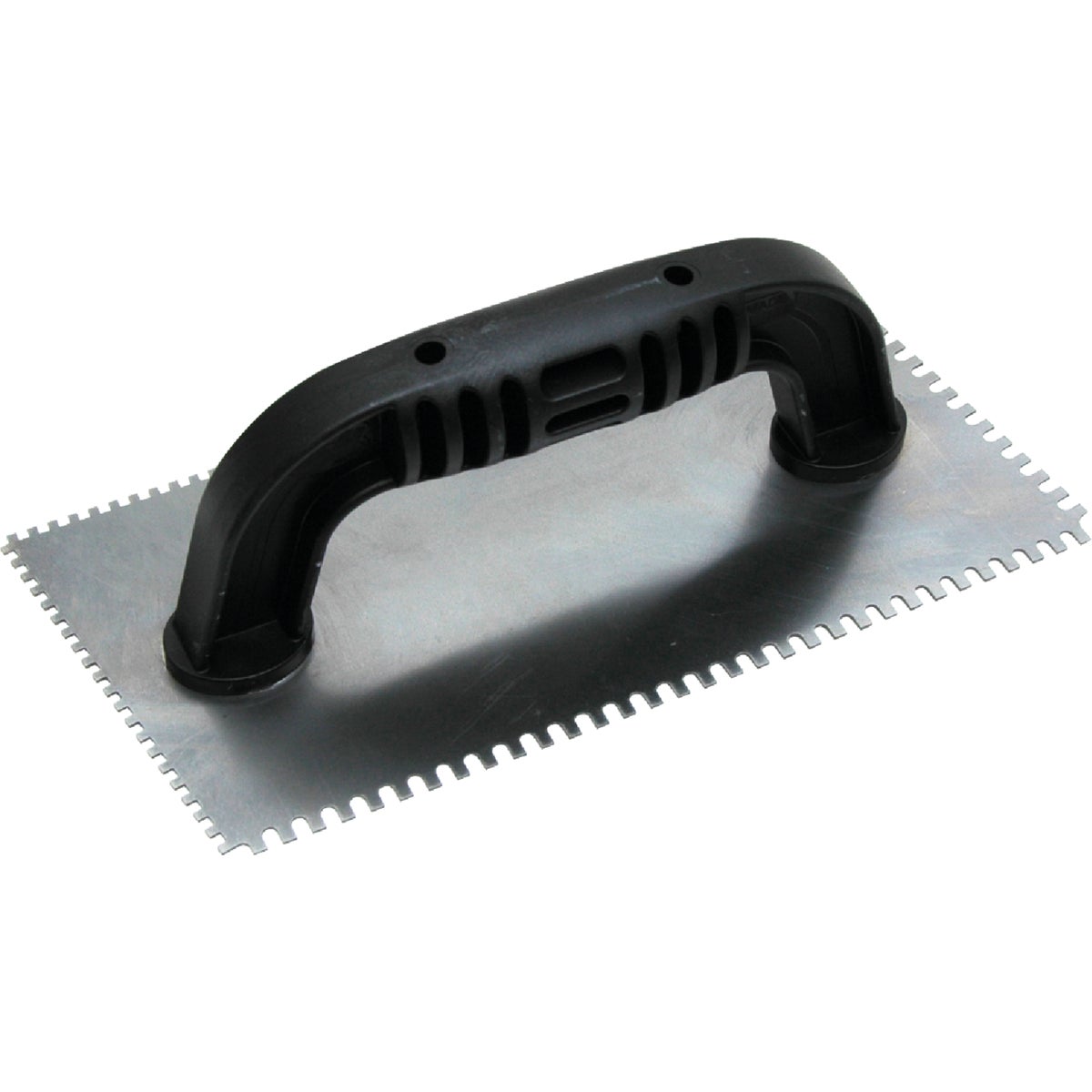 Marshalltown QLT 1/4 In. Square Notched & 1/4 In. U-Notched Trowel with Black Handle