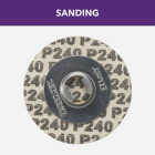 Dremel 1-1/4 In. 240 Grit EZ Lock Sanding Disc Image 2