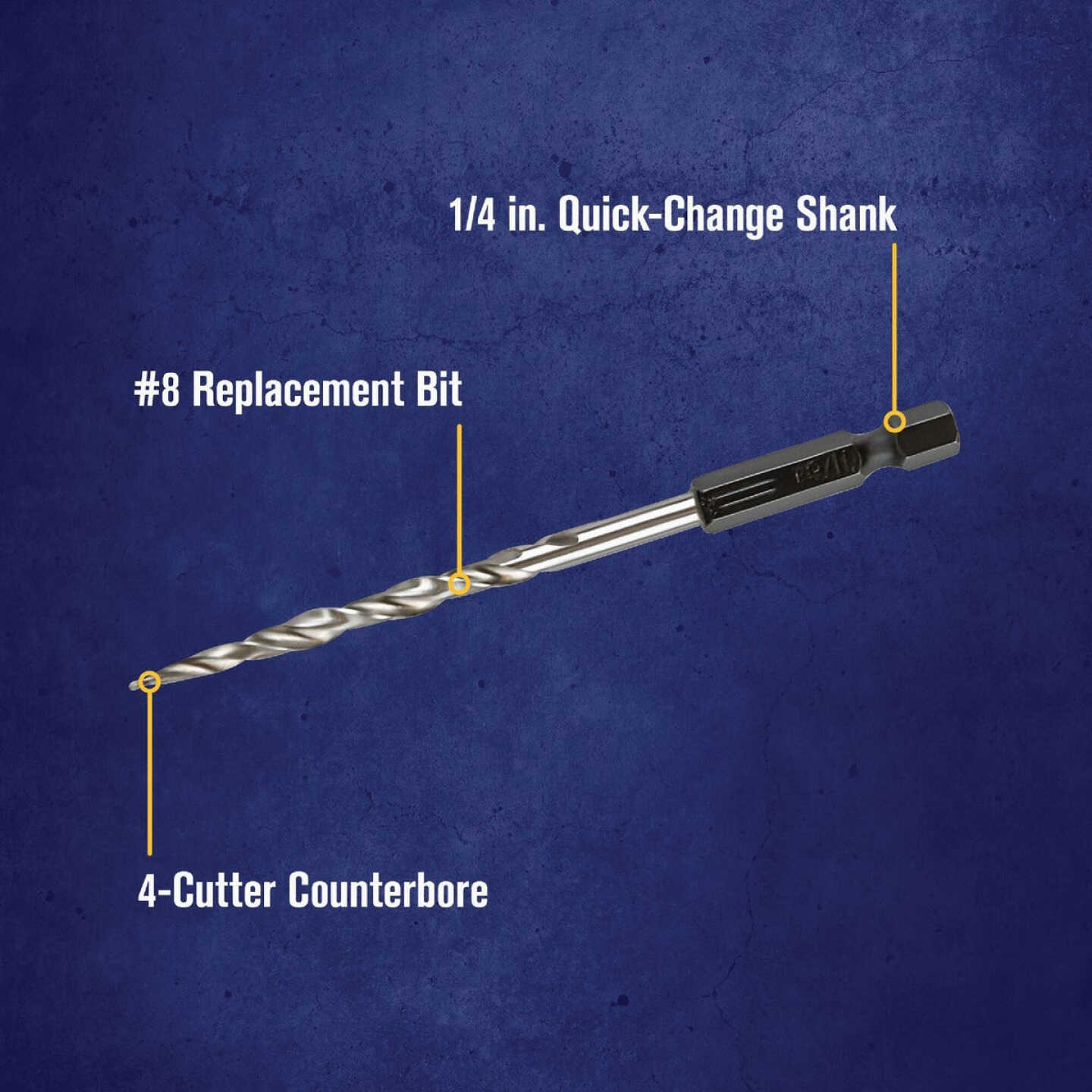 Irwin #8 - 11/64 In. Wood Countersink Image 2