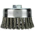 Milwaukee 4 In. Crimped .012 In. / .014 In. Angle Grinder Wire Brush Image 1