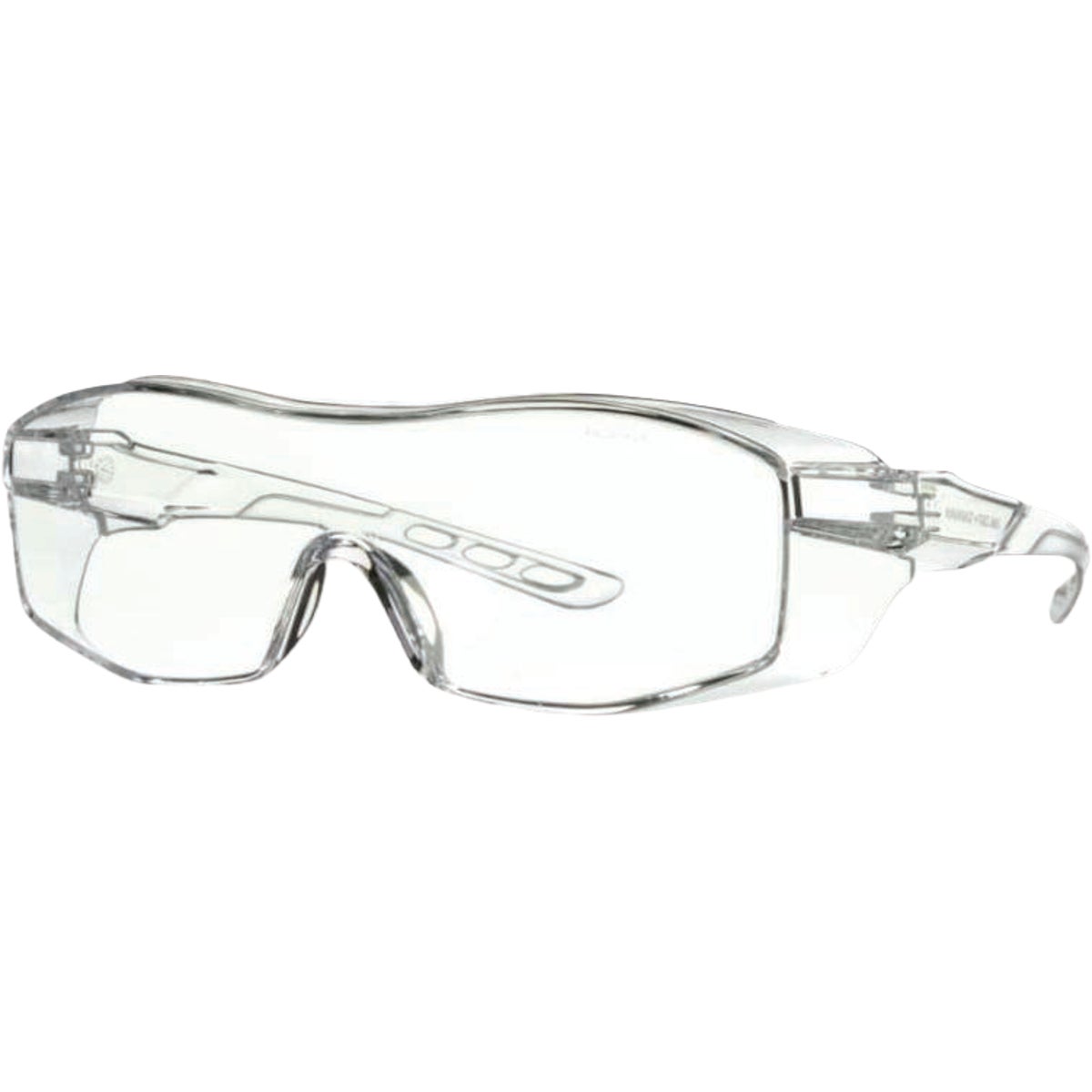 3M Clear Frame Safety Eyeglass Protectors with Anti-Scratch Clear Lenses Image 5