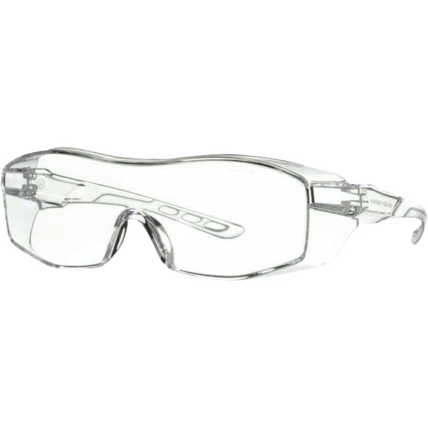 3M Clear Frame Safety Eyeglass Protectors with Anti-Scratch Clear Lenses Image 5