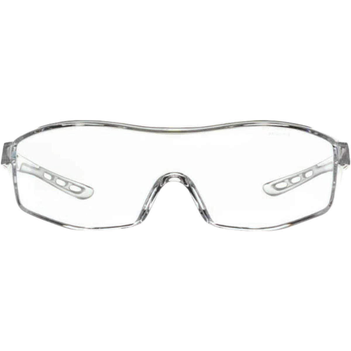 3M Clear Frame Safety Eyeglass Protectors with Anti-Scratch Clear Lenses