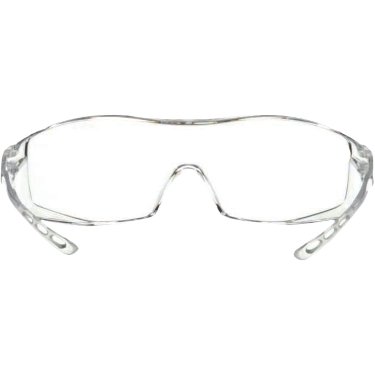 3M Clear Frame Safety Eyeglass Protectors with Anti-Scratch Clear Lenses Image 3