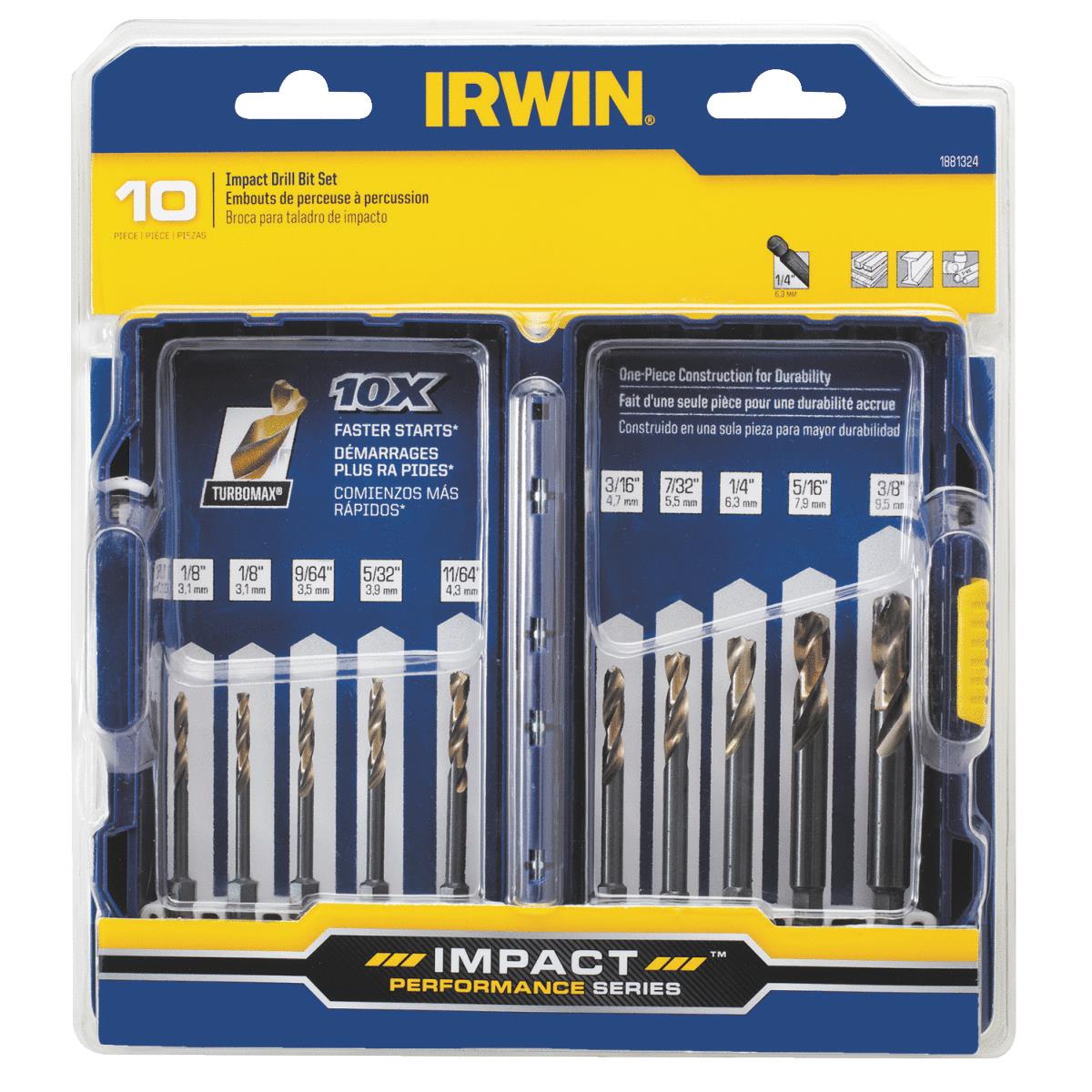 10PC IMPACT TURBOMAX SET Image 1