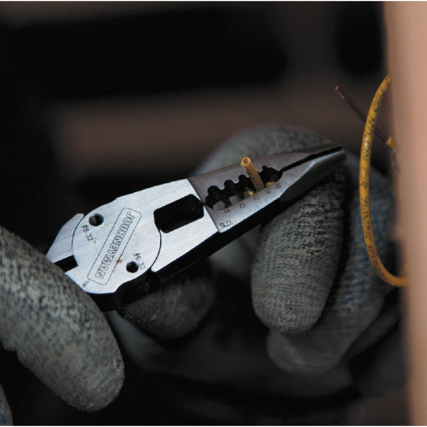 Klein 8-3/8 In. All-Purpose Long Nose Pliers Image 5