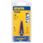 Irwin Unibit 1/4 In. - 3/4 In. #3 Step Drill Bit, 9 Steps Image 2