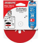 Diablo 4-1/2 In. 36-Grit Fiber Disc (4-Pack) Image 1