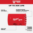 Milwaukee Diamond Plus 1-3/8 In. Diamond Grit Hole Saw Image 2