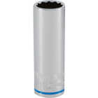 Channellock 1/2 In. Drive 18 mm 12-Point Deep Metric Socket Image 1