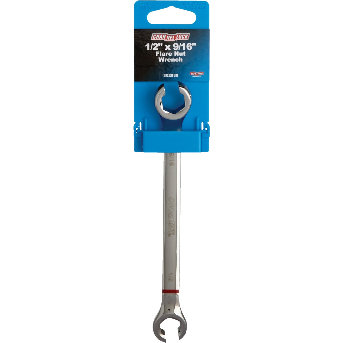 Channellock Standard 1/2 In. x 9/16 In. 6-Point Flare Nut Wrench Image 2
