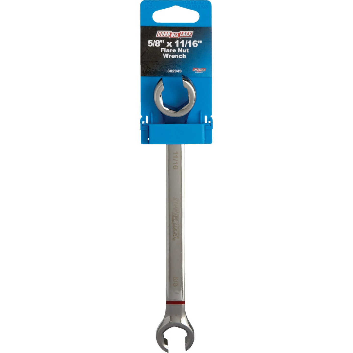 Channellock Standard 5/8 In. x 11/16 In. 6-Point Flare Nut Wrench Image 2