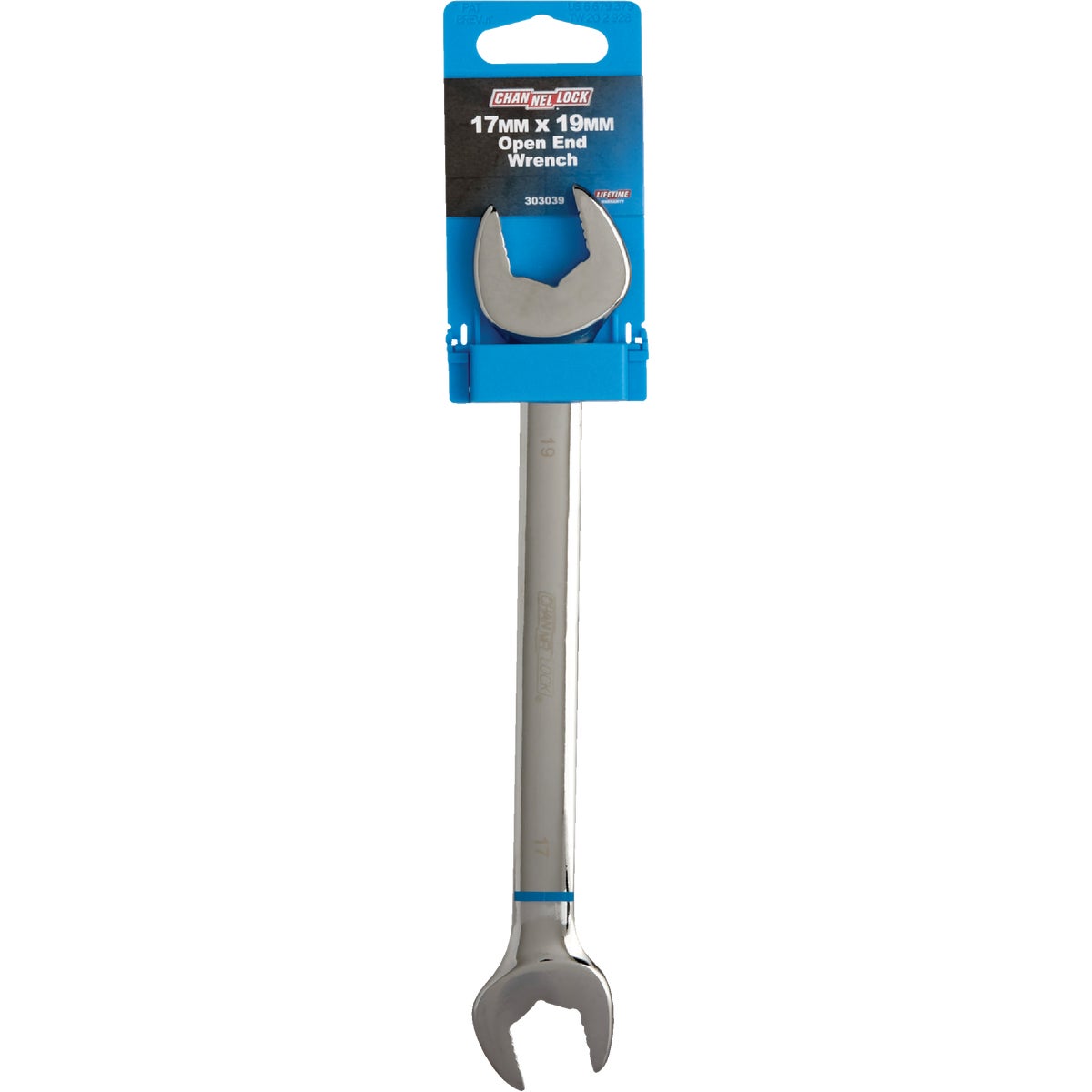 Channellock Metric 17 mm x 19 mm Open End Wrench Image 2
