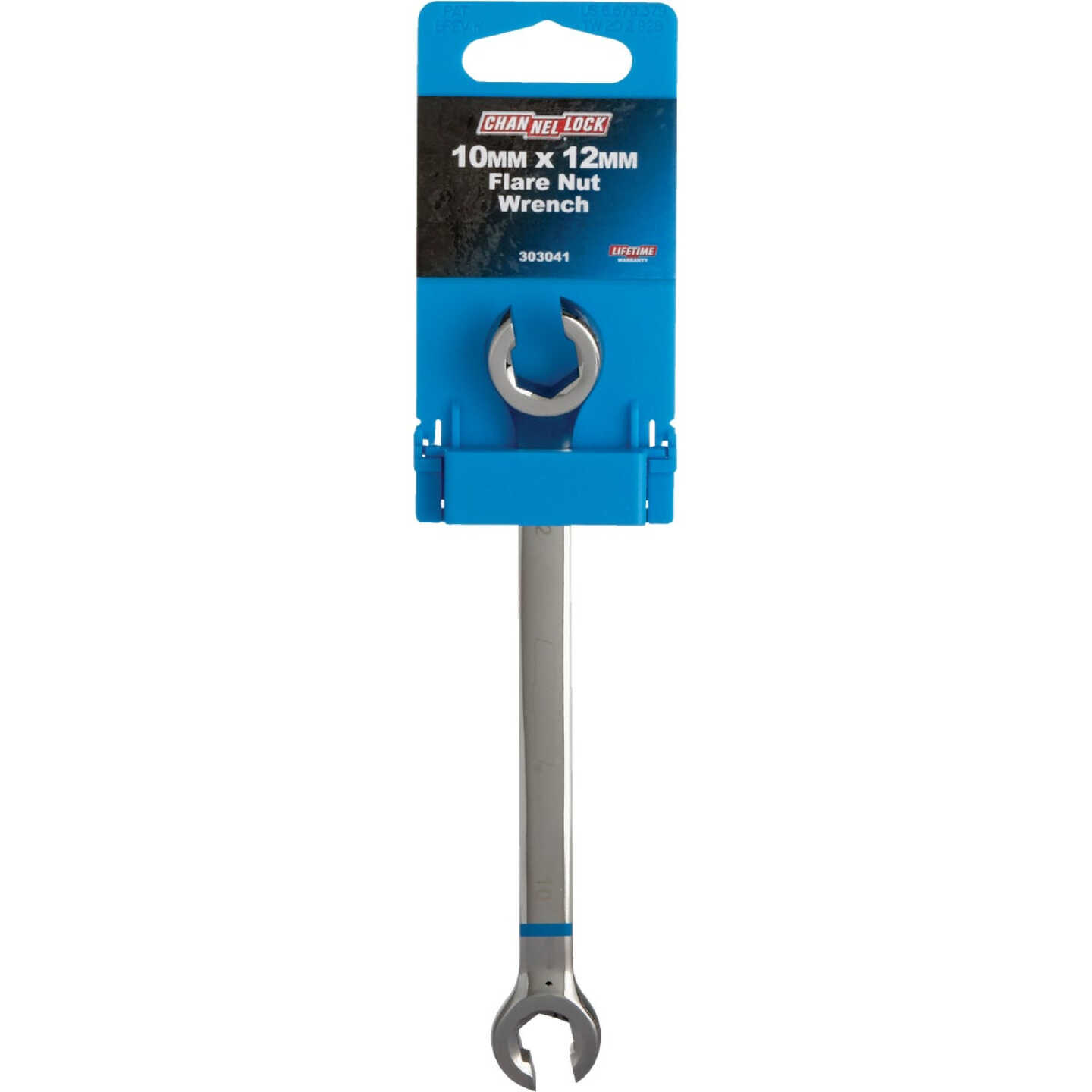 Channellock Metric 10 mm x 12 mm 6-Point Flare Nut Wrench Image 2