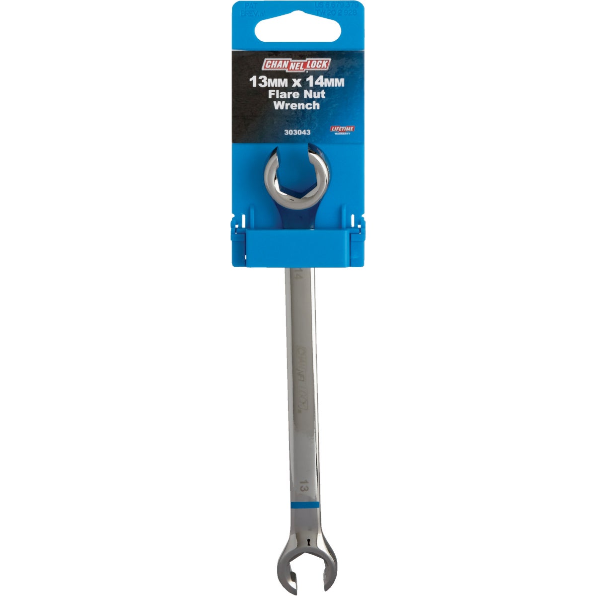 Channellock Metric 13 mm x 14 mm 6-Point Flare Nut Wrench Image 2
