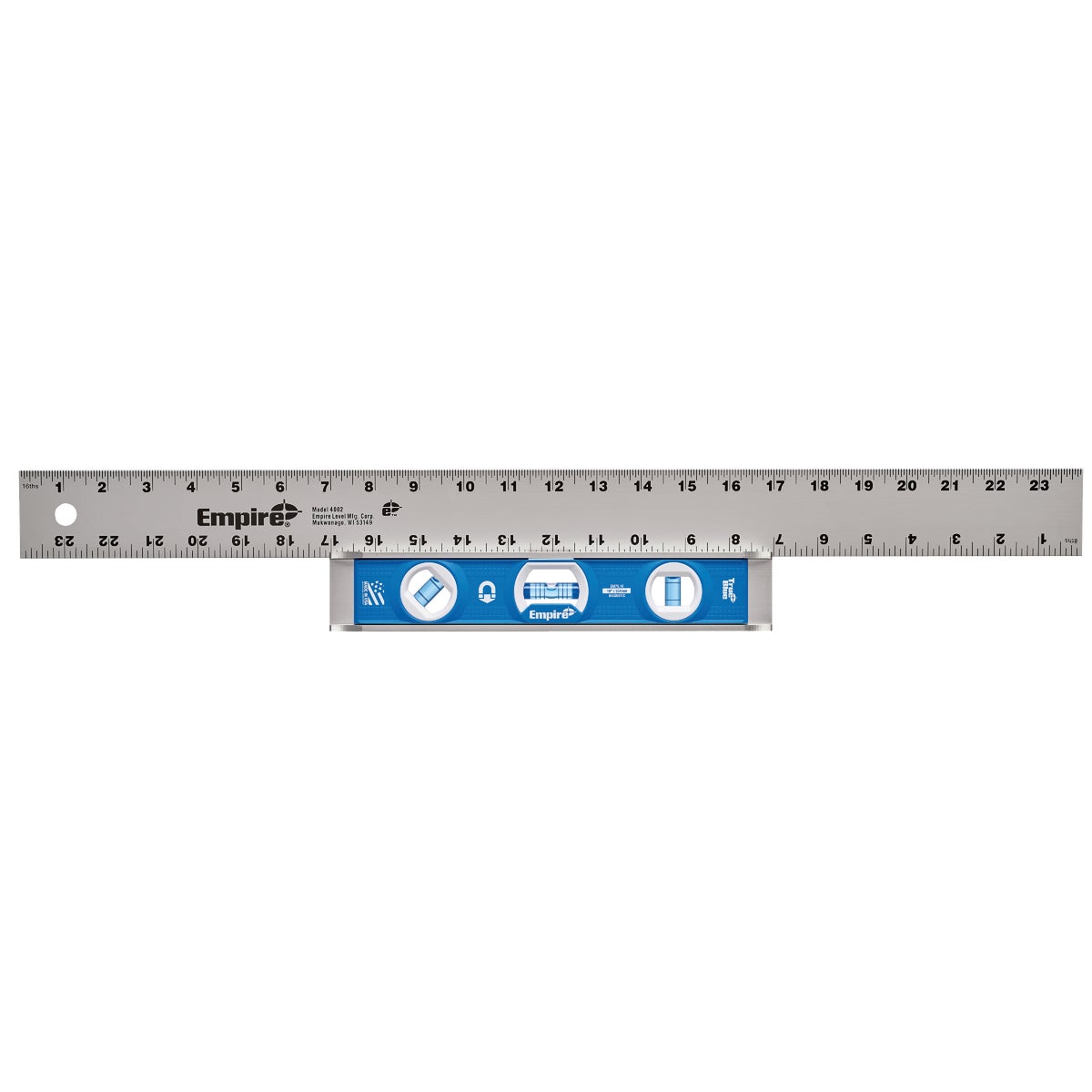 Empire True Blue 10 In. Aluminum Rare Earth Magnetic Dual-Pitch Torpedo Level Image 5