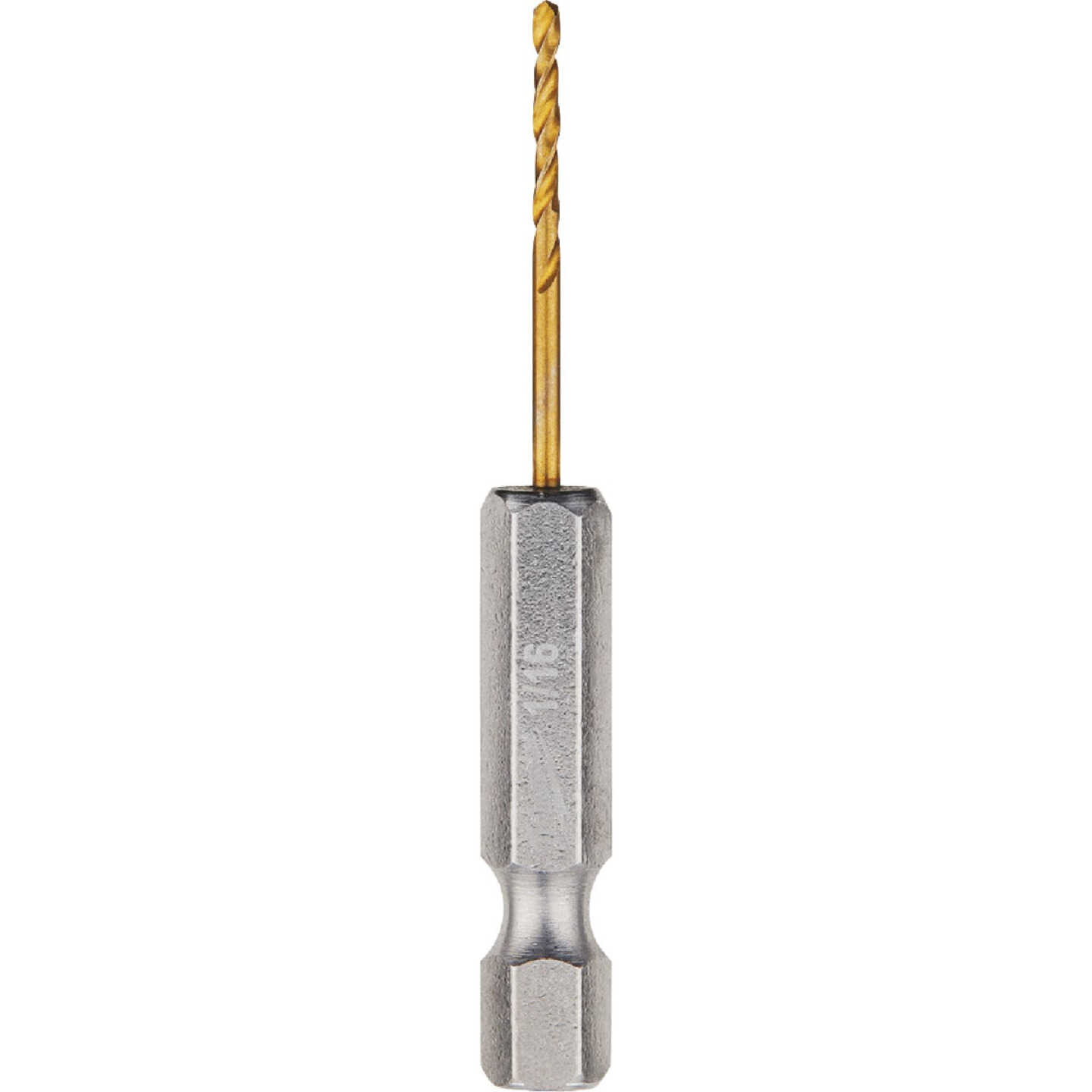 Milwaukee SHOCKWAVE Impact Duty 1/16 In. Titanium Hex Shank Drill Bit Image 4