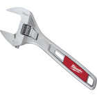 Milwaukee 8 In. Wide Jaw Adjustable Wrench Image 1