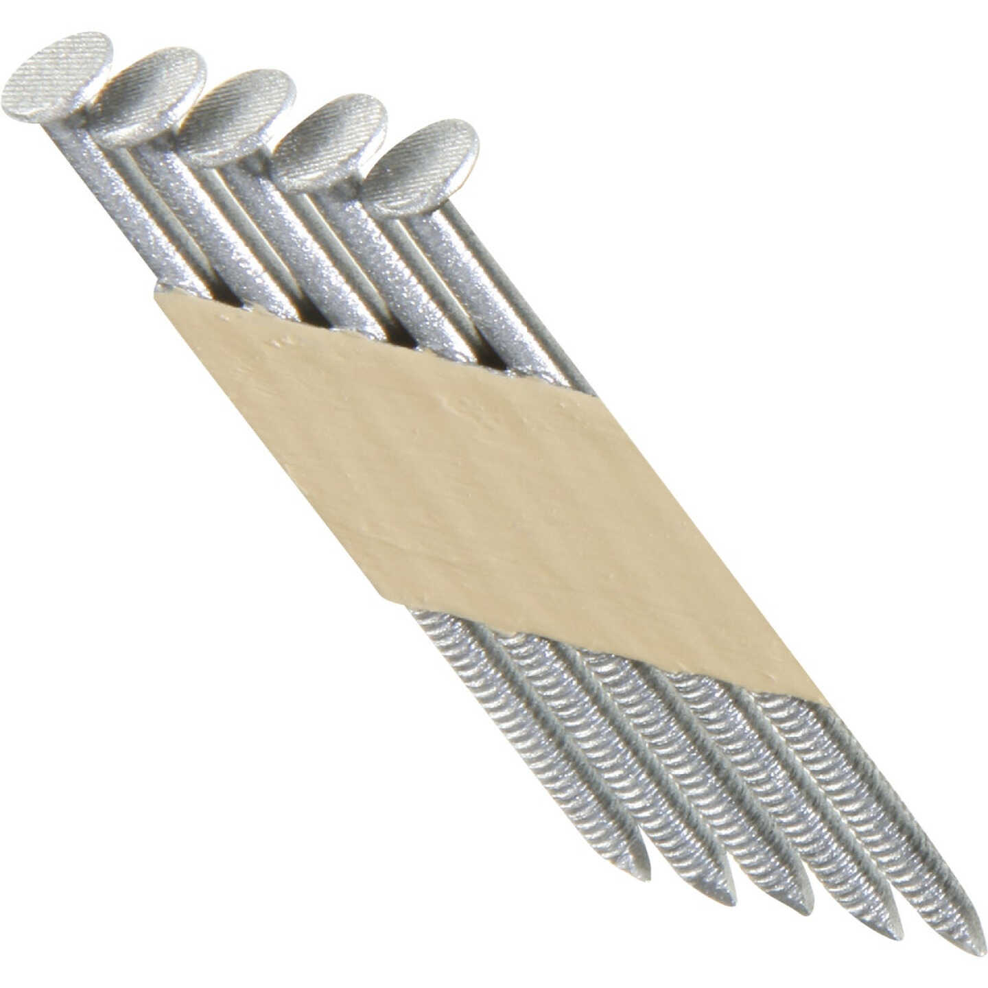 Grip-Rite 30 Degree Paper Tape Stainless Steel Offset Round Head Framing Stick Nail, 2-3/8 In. x .120 In. (1000 Ct.) Image 1