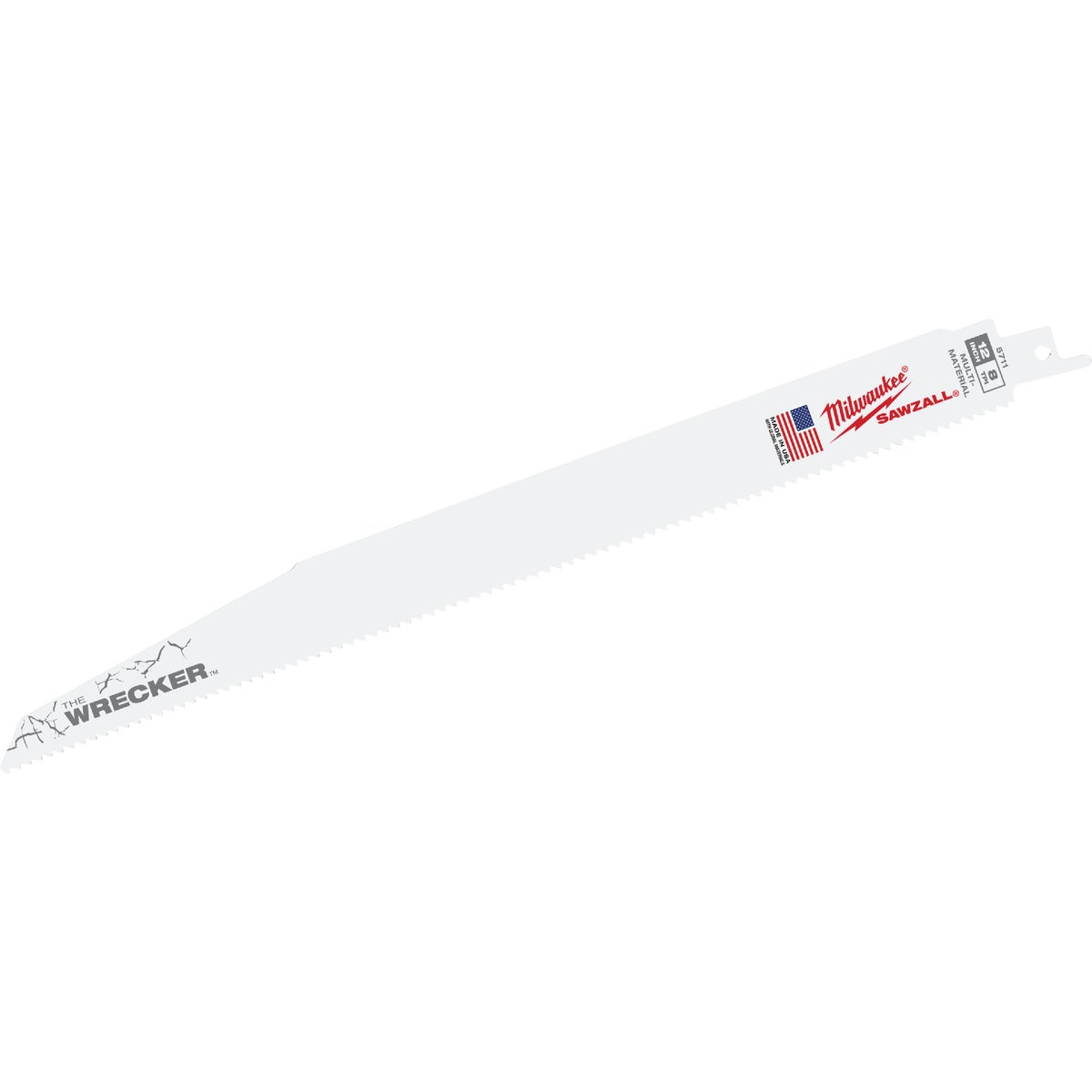 Milwaukee SAWZALL The WRECKER 12 In. 7/11 TPI Multi-Material Demolition Reciprocating Saw Blade (25-Pack) Image 1