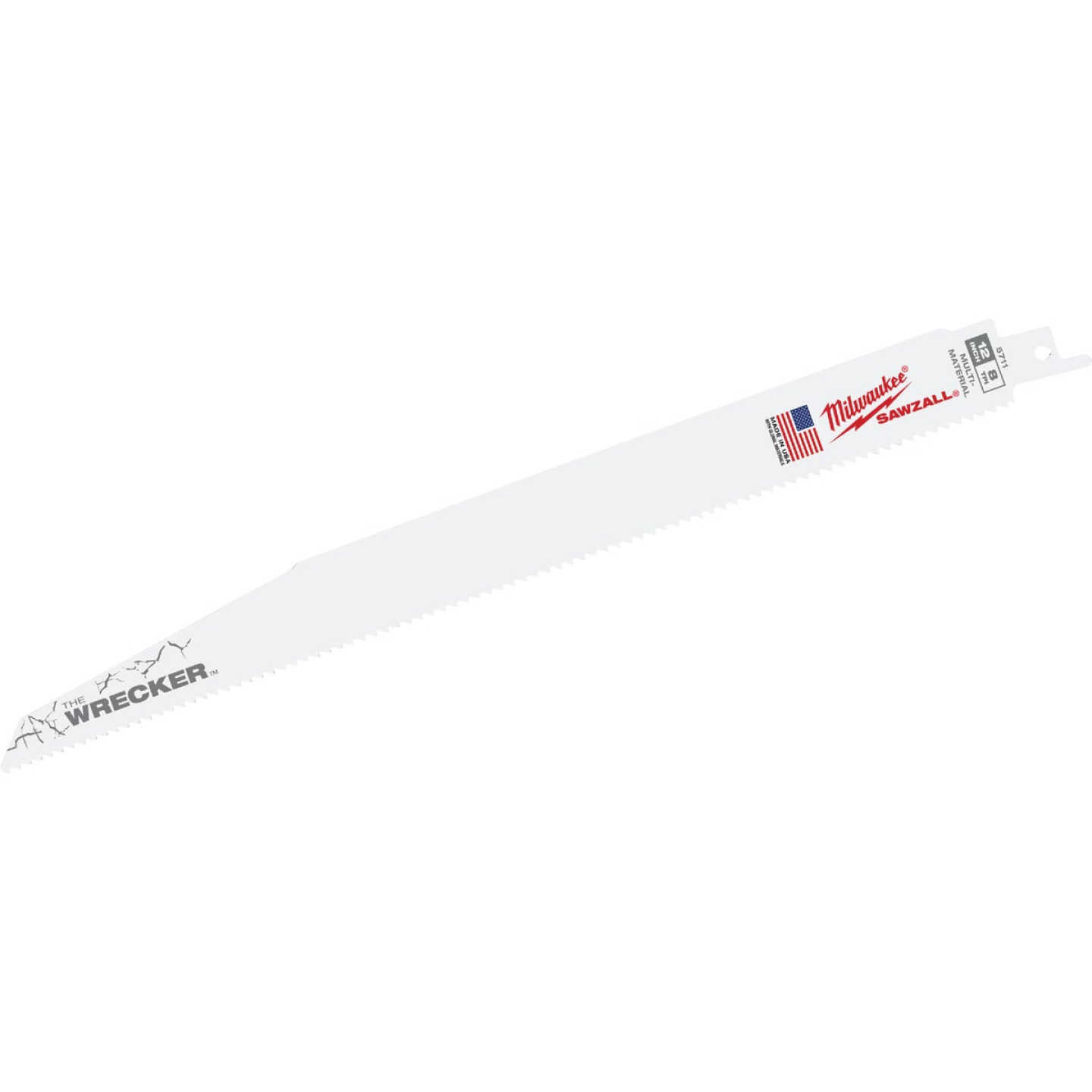 Milwaukee SAWZALL The WRECKER 12 In. 7/11 TPI Multi-Material Demolition Reciprocating Saw Blade (25-Pack) Image 1