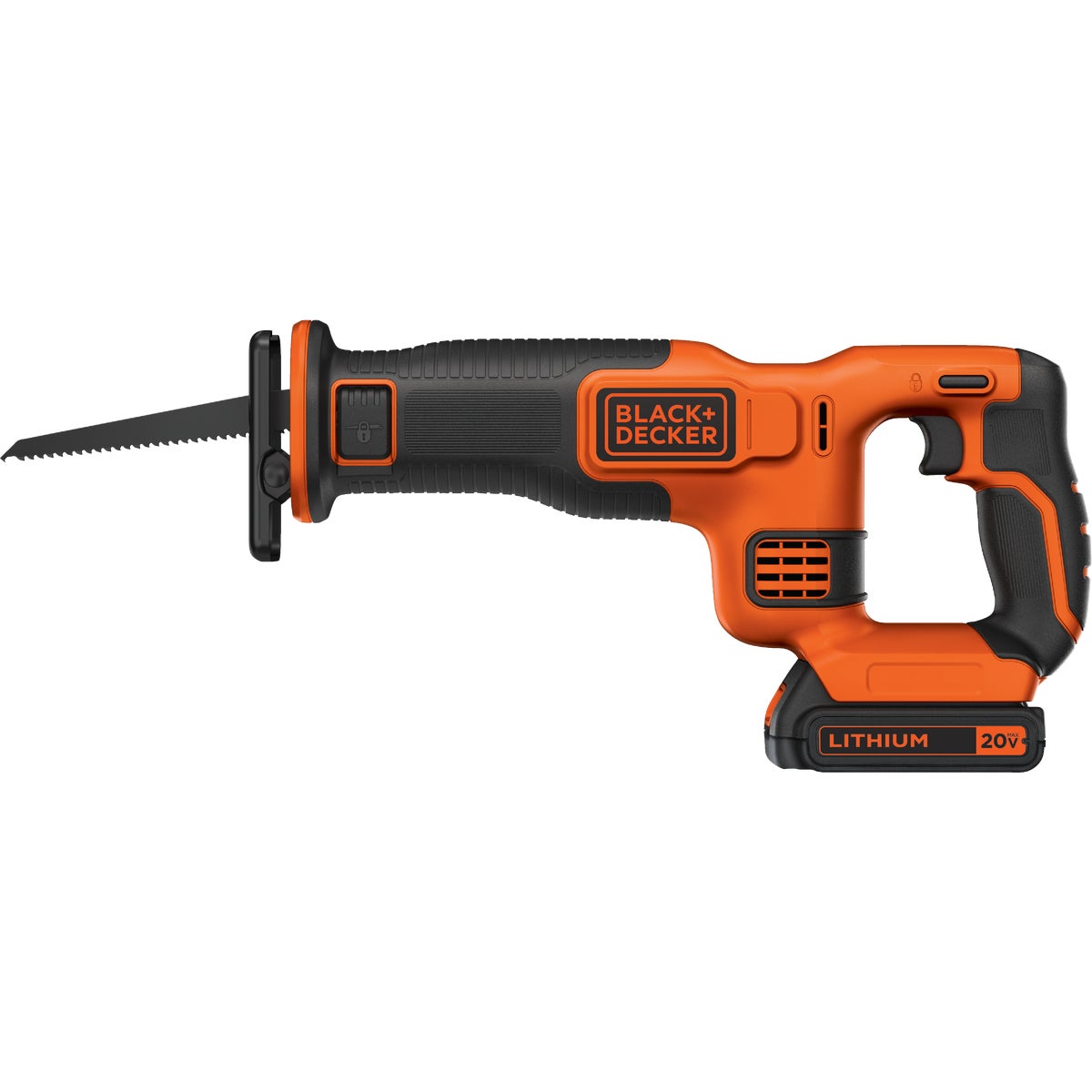 Black & Decker 20V MAX Lithium-Ion Cordless Reciprocating Saw Kit