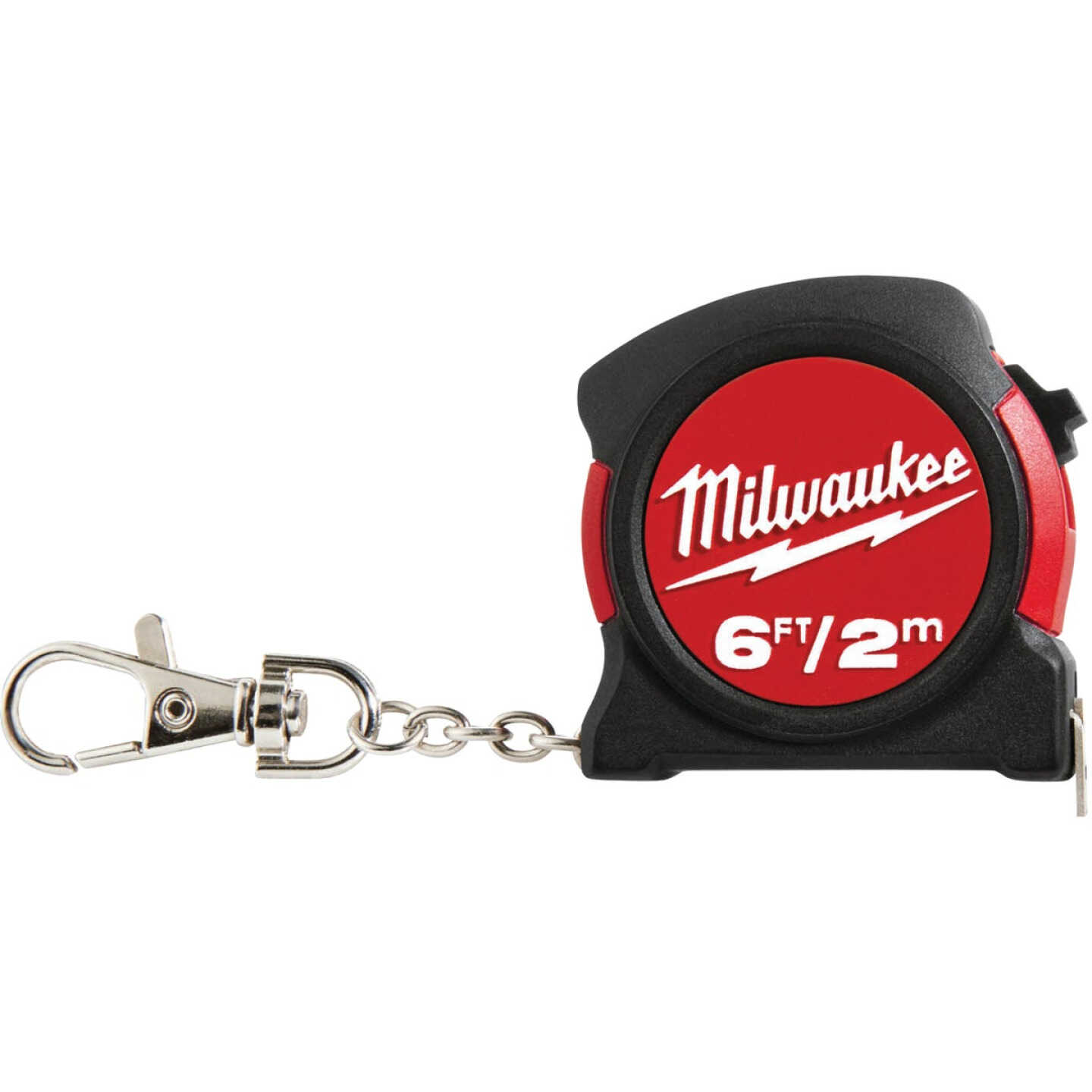 Milwaukee 6 Ft. Keychain Tape Measure Image 1