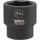 DEWALT 3/4 In. Drive 1-7/16 In. 6-Point Deep Standard Impact Socket Image 1