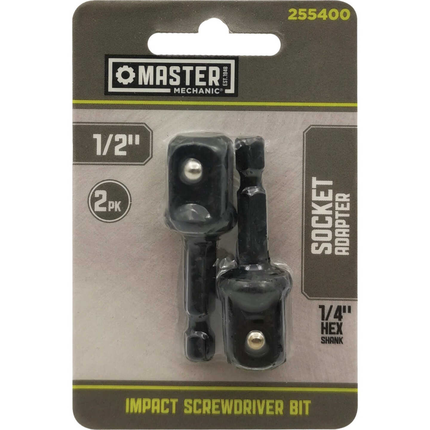 Master Mechanic 1/2 In. Drive Impact Socket Adapter (2-Pack) Image 1