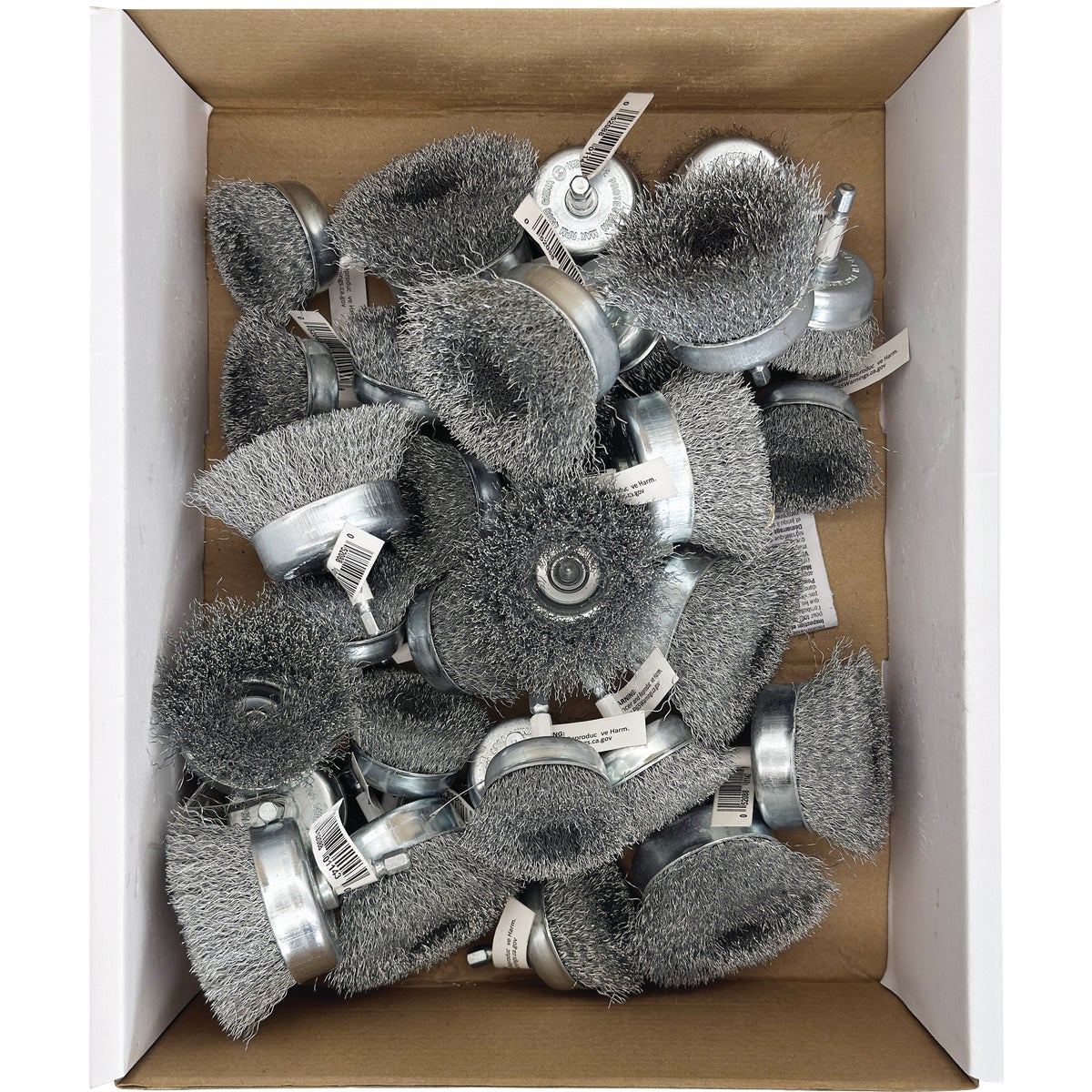 Master Mechanic Cup Brush Assortment (6-Piece)