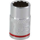 Channellock 3/8 In. Drive 7/16 In. 12-Point Shallow Standard Socket Image 1