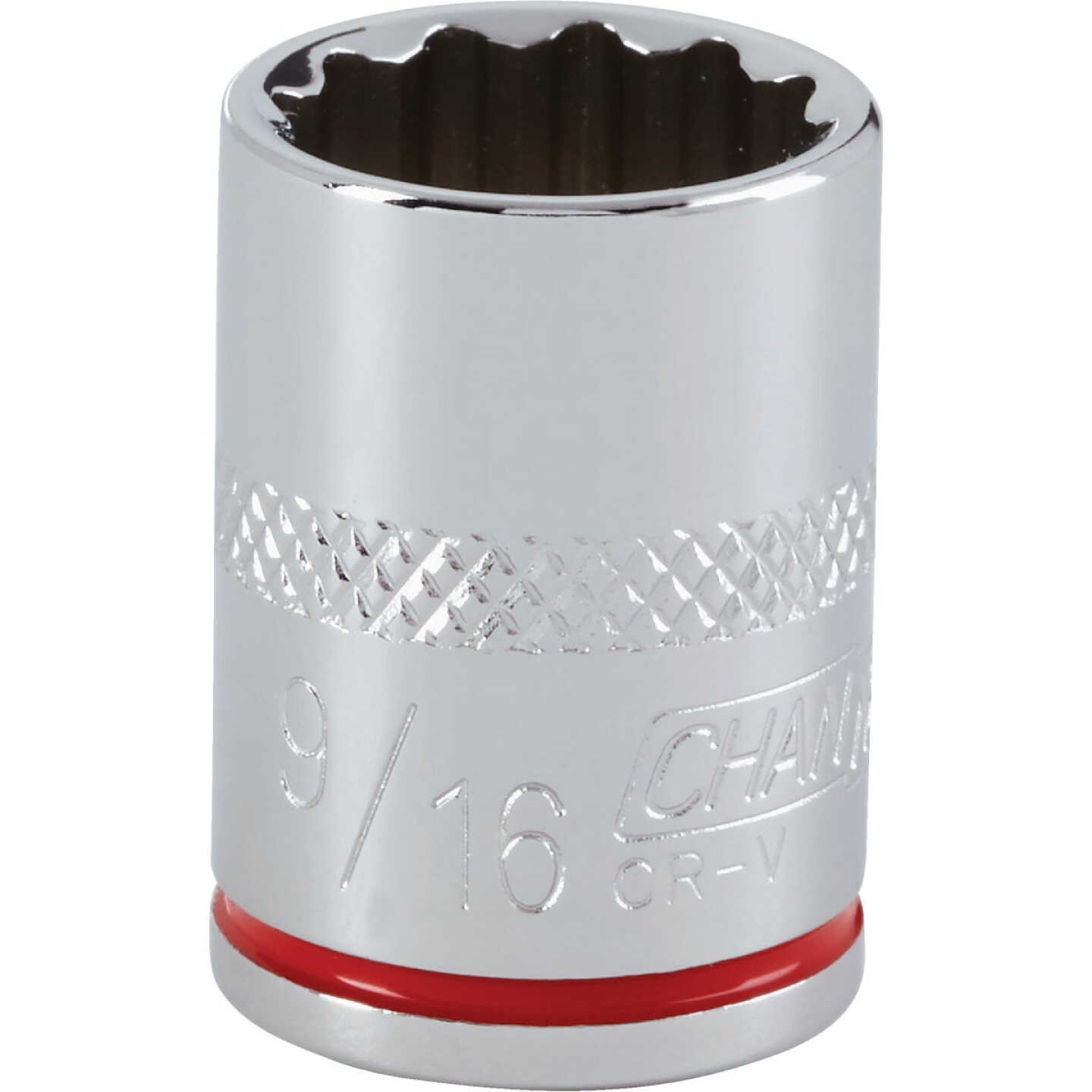 Channellock 3/8 In. Drive 9/16 In. 12-Point Shallow Standard Socket Image 1