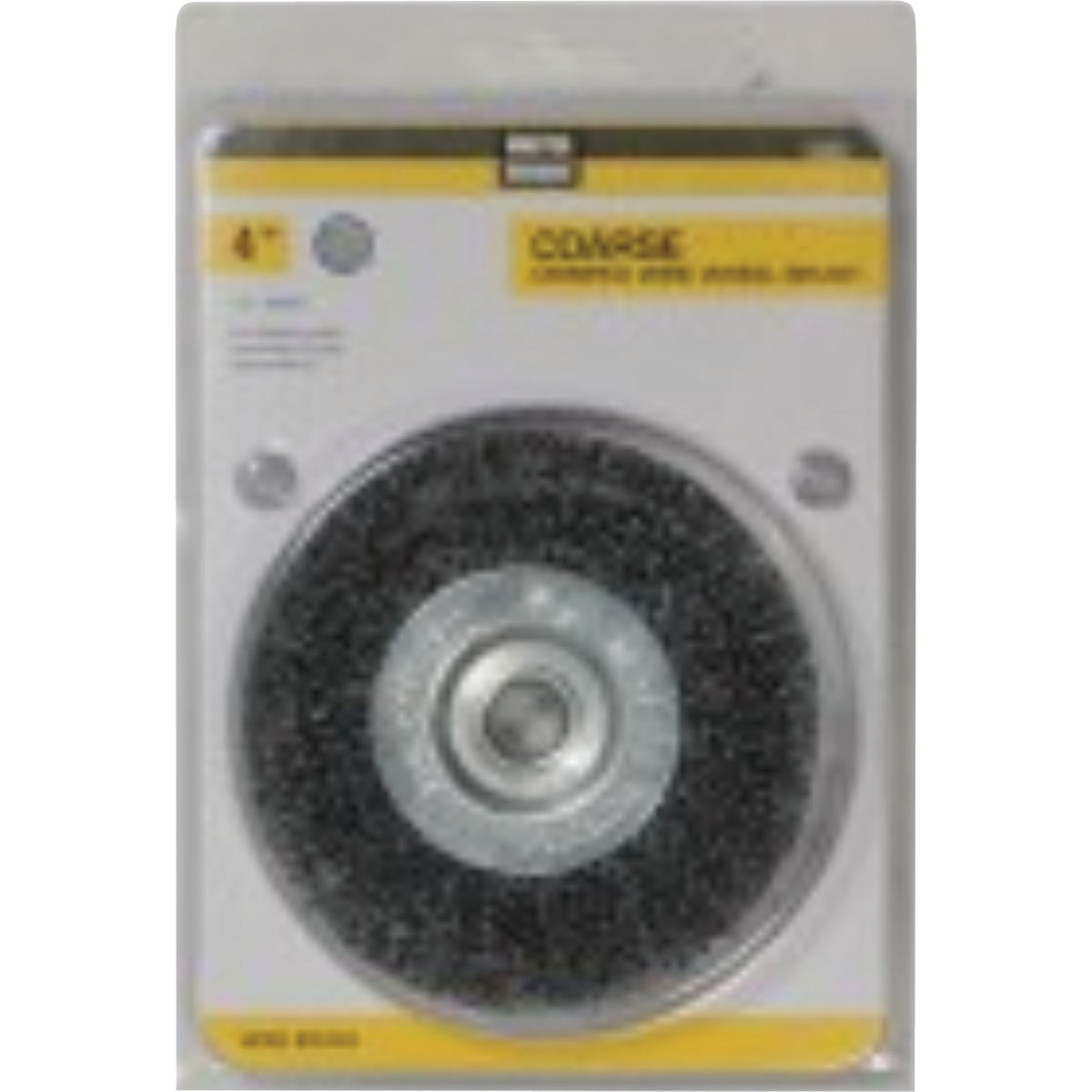 Master Mechanic 4 In. Crimped Coarse Wire Wheel