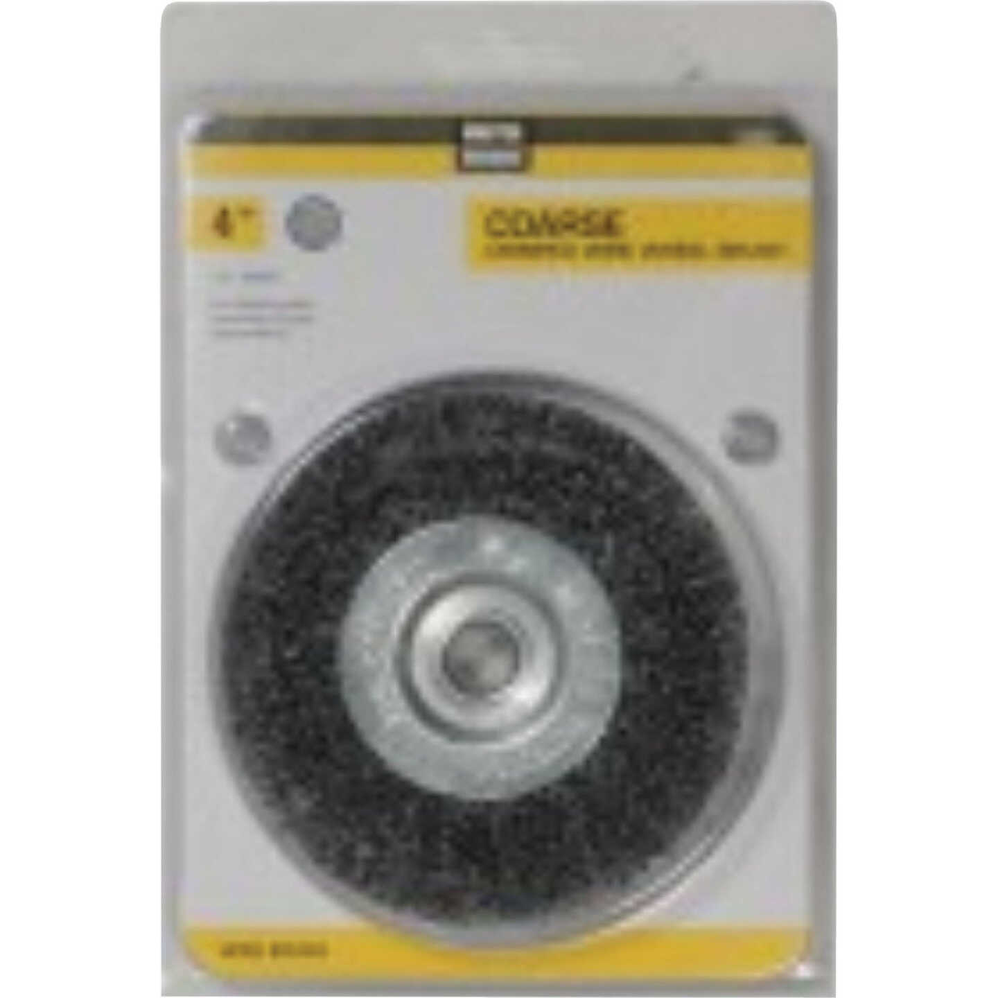 Master Mechanic 4 In. Crimped Coarse Wire Wheel Image 1