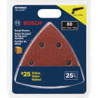 Bosch 3-3/4 In. 80-Grit Oscillating Sanding Sheet (25-Pack) Image 2