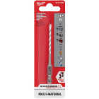 Milwaukee SHOCKWAVE 1/8 In. x 3-1/2 In. Impact Duty Carbide Multi-Material Hex Shank Drill Bit Image 2