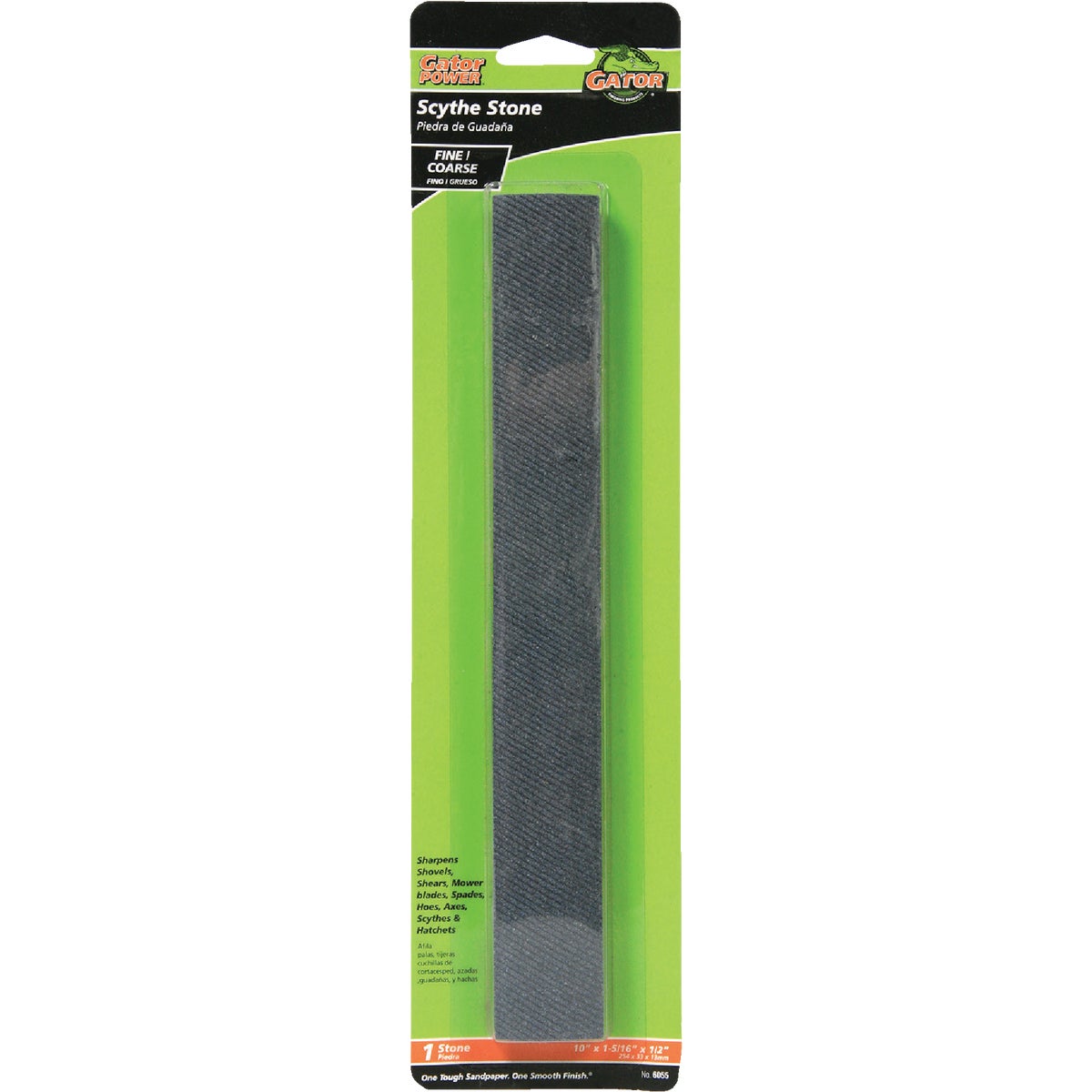 Gator Blade 10 In. x 1-1/4 In. 3/4 In. Scythe Stone 