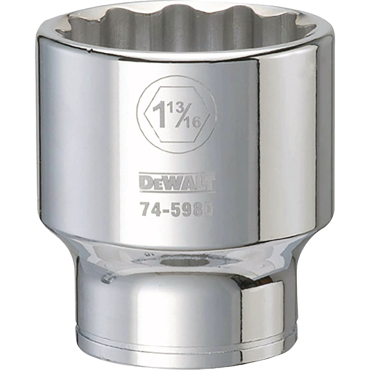 DEWALT 3/4 In. Drive 1-13/16 In. 12-Point Deep Standard Socket