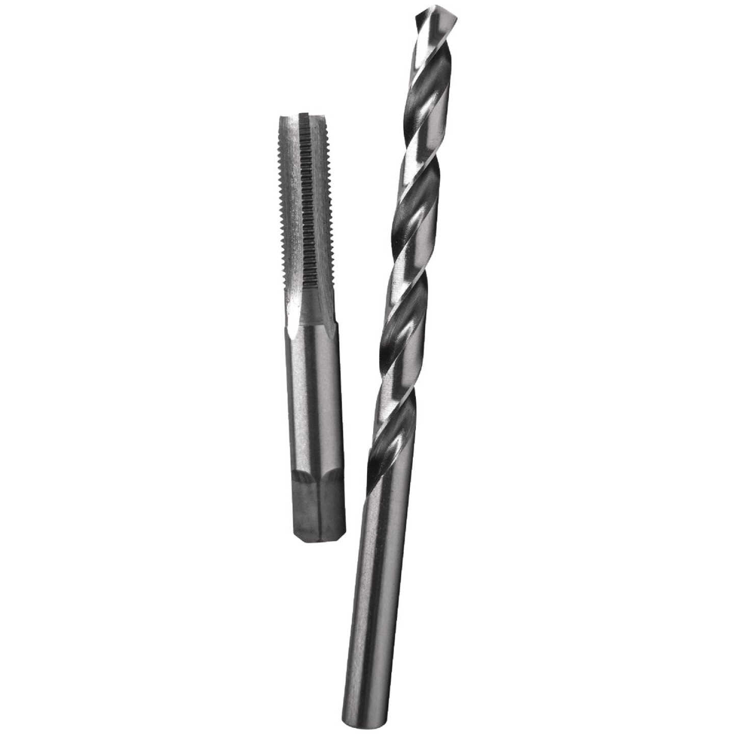 Century Drill & Tool 5/16-24 National Fine Plug Carbon Steel Tap & I Letter Drill Bit Combo Pack Image 1