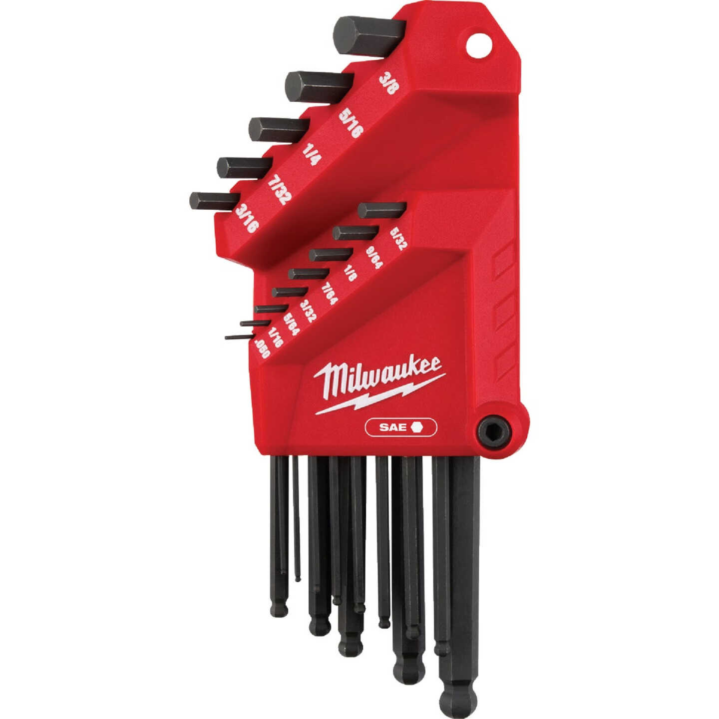 Milwaukee SAE Ball-End L-Style Hex Key Set (13-Piece) Image 1