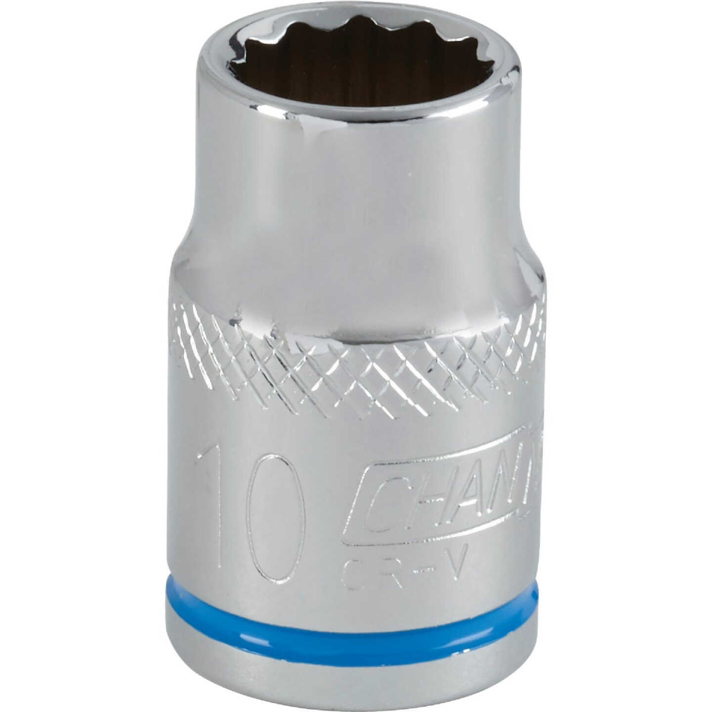 Channellock 3/8 In. Drive 10 mm 12-Point Shallow Metric Socket Image 1