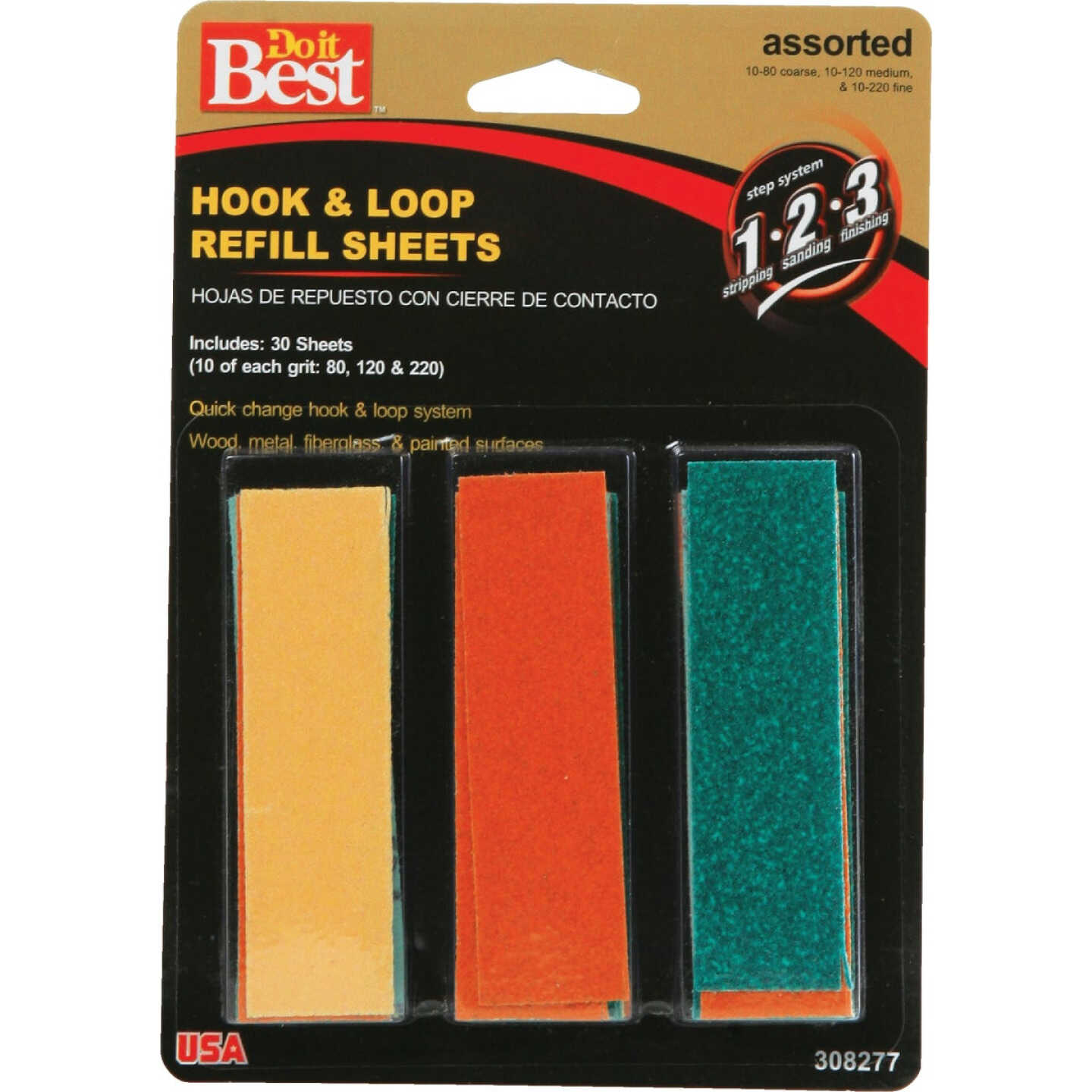 Do it Best Micro ZipSander Refill Sheets (30 Count) Image 1
