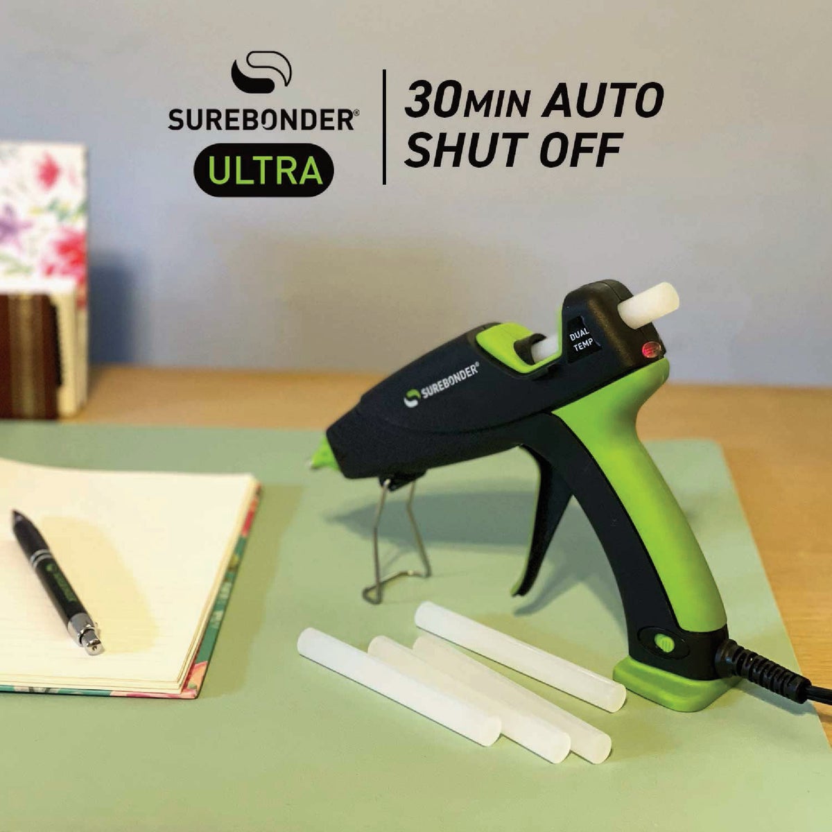 Surebonder 60W Dual Temperature Full Size Glue Gun Image 2