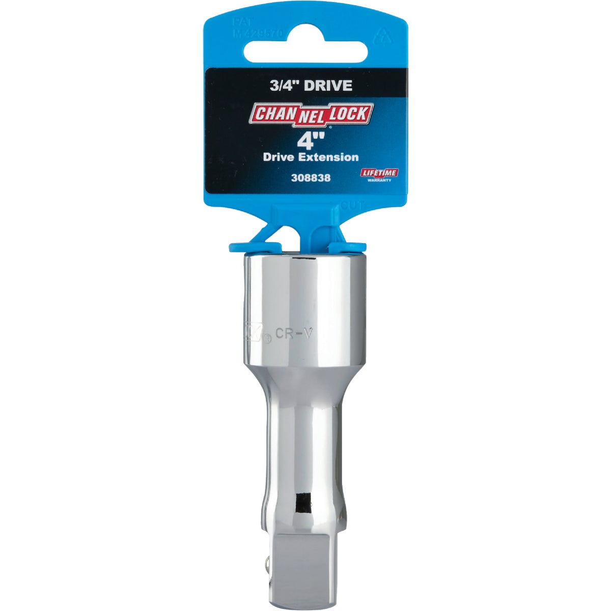 Channellock 3/4 In. Drive 4 In. Long Socket Extension Image 2