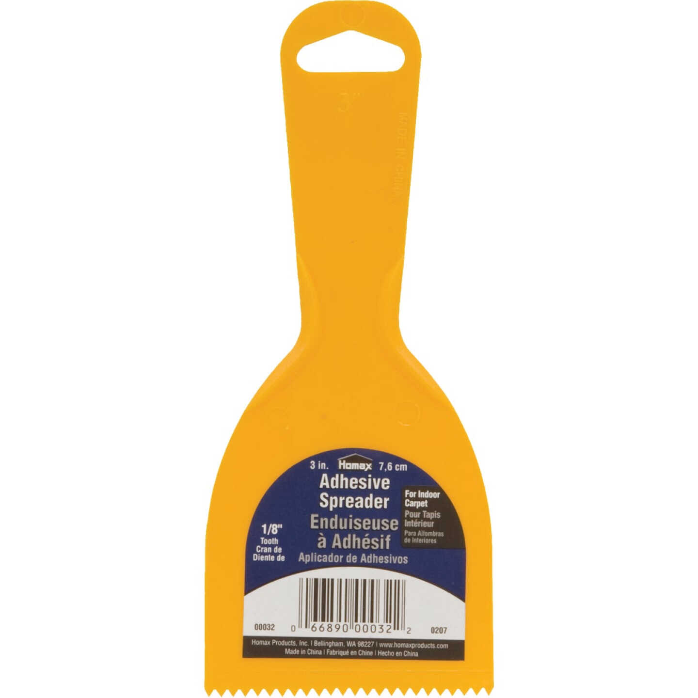 Homax 3 In. 1/8 In. V-Notch Adhesive Spreader Image 1