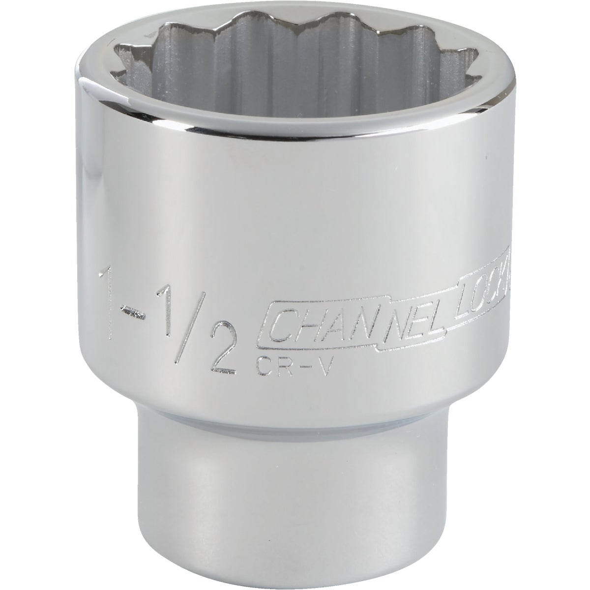 Channellock 3/4 In. Drive 1-1/2 In. 12-Point Shallow Standard Socket Image 1